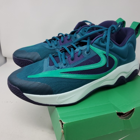 Giannini Immortality 3 Teal/Gr BSKTBLL Sneaker Men Sz 11 (33CLMN014) - Picture 5 of 12